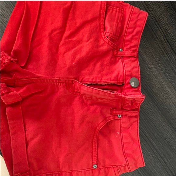 Pants - Red shorts